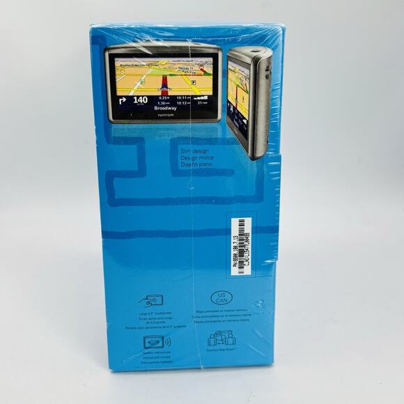 TomTom One XL US Canada Portable GPS Widescreen Navigation System New! Sealed! - Picture 3 of 6